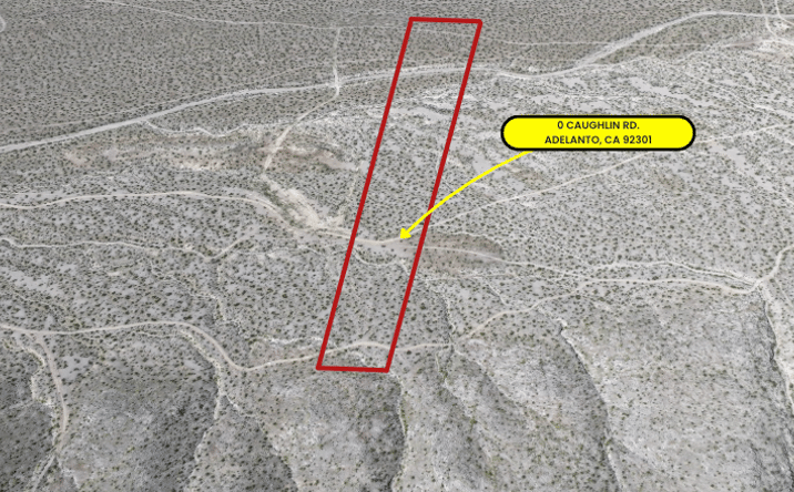 Pictures of Land property located at 0 Caughlin Rd, Adelanto, CA 92301 for sales - image #1