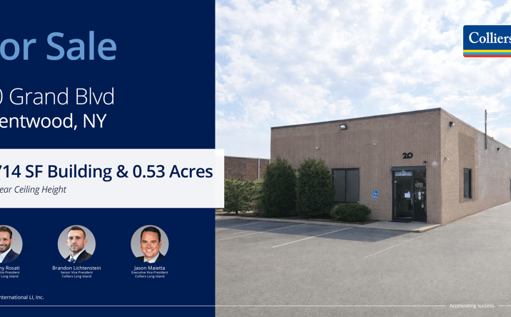 Pictures of Industrial property located at 20 Grand Blvd, Brentwood, NY 11717 for sales - image #1