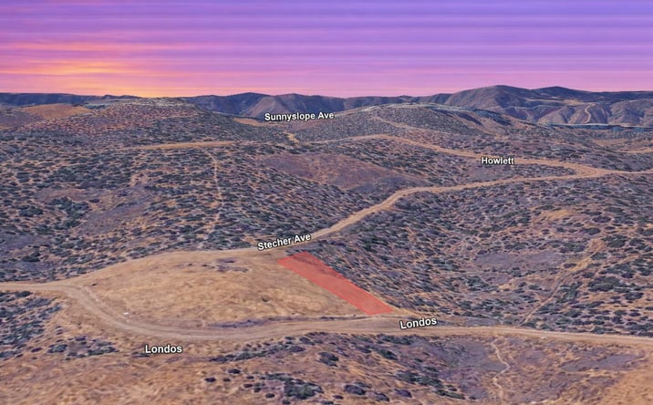 Pictures of Land property located at Stecher Ave, Lake Elsinore, CA 92530 for sales - image #1