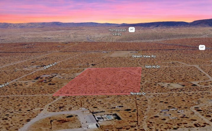 Pictures of Land property located at Valli Hi Dr, Johnson Valley, CA 92285 for sales - image #1