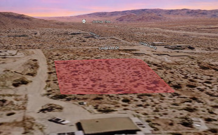 Pictures of Land property located at Linda Lee Dr, Yucca Valley, CA 92284 for sales - image #1