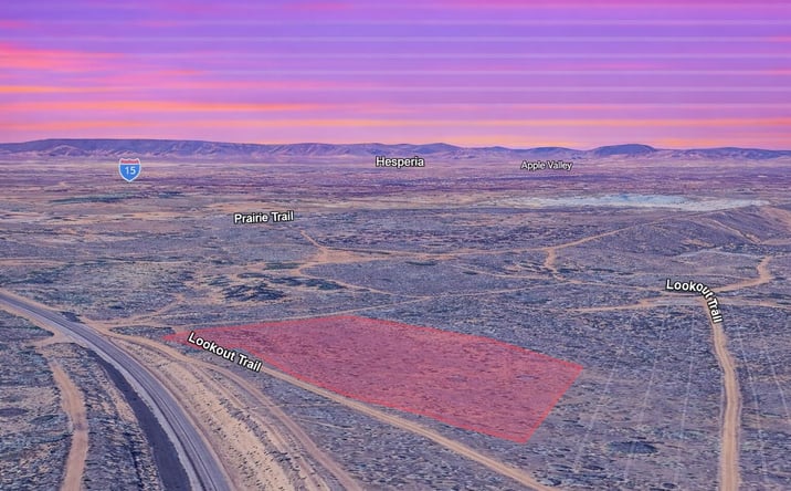Pictures of Land property located at Lookout Trail, Oak Hills, CA 92344 for sales - image #1