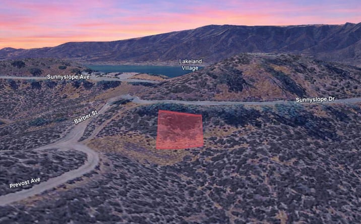 Pictures of Land property located at Sunnyslope Dr, Lake Elsinore, CA 92530 for sales - image #1