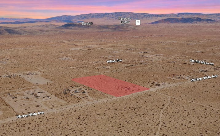 Pictures of Land property located at Warren Vista Ave, Landers, CA 92285 for sales - image #1
