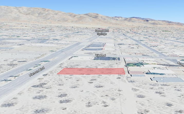 Pictures of Land property located at Pierson Blvd, Desert Hot Springs, CA 92240 for sales - image #1