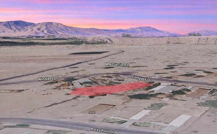 Pictures of Land property located at Compass Dr, Mecca, CA 92254 for sales - image #1