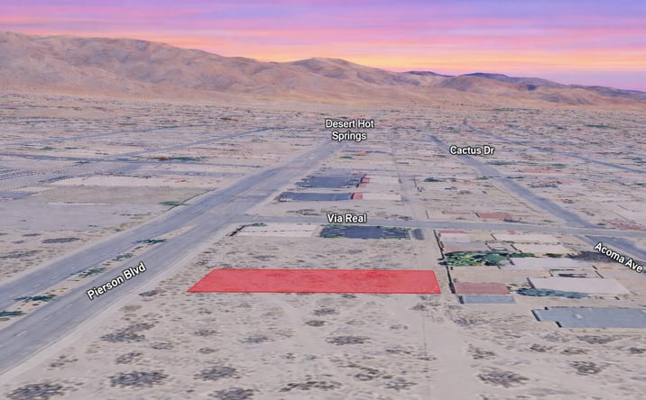 Pictures of Land property located at Pierson Blvd, Desert Hot Springs, CA 92240 for sales - image #1