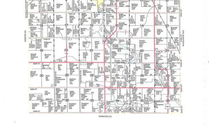 Pictures of Land property located at 1284 290th Street, Eagle Grove, IA 50533 for sales - image #1