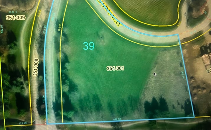 Pictures of Land property located at 3375 Fall Meadows Circle, Valparaiso, IN 46385 for sales - image #1
