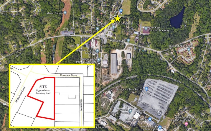 Pictures of Land property located at 1963 Millerfield Road, Macon, GA 31217 for sales - image #1