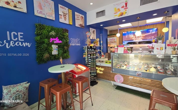 Pictures of Business for Sale, Retail property located at Ice Cream Shop For Sale In Miami Beach, Miami Beach, FL 33139 for sales - image #1