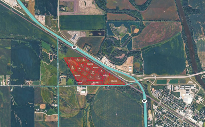 Pictures of Land property located at NWC Hwy 275 & W Maple Rd, Waterloo, NE 68069 for sales - image #1