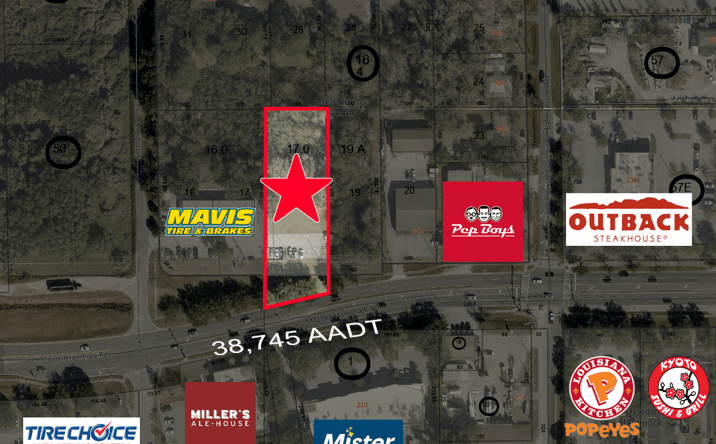 Pictures of Land, Retail property located at 345 W Mitchell Hammock Rd, Oviedo, FL 32765 for sales - image #1