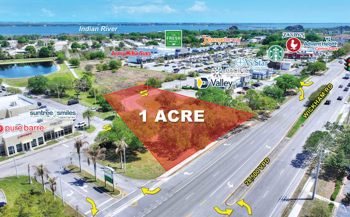 Pictures of Land, Office, Retail property located at 6455 N Wickham Rd, Melbourne, FL 32940 for sales - image #1