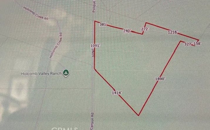Pictures of Land property located at 34557 Polique Canyon, Fawnskin, CA 92333 for sales - image #1