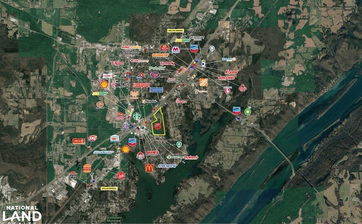 Pictures of Land property located at 0 John T Reid Parkway, Scottsboro, AL 35769 for sales - image #1