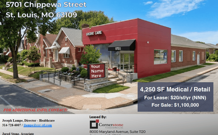 Pictures of Office, Retail property located at 5701 Chippewa St, St. Louis, MO 63109 for sales - image #1