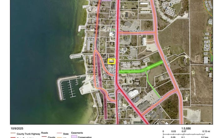 Pictures of Land property located at Hwy 42, Egg Harbor, WI 54209 for sales - image #1