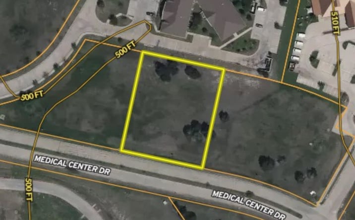 Pictures of Land property located at TBD Lot 2 Medical Center Drive, Ennis, TX 75119 for sales - image #1