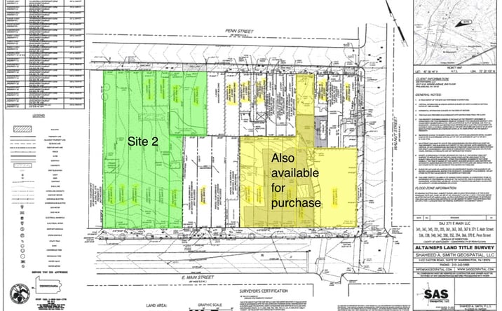 Pictures of Land, Multifamily, Retail property located at 351 E Main St, Norristown, PA 19401 for sales - image #1