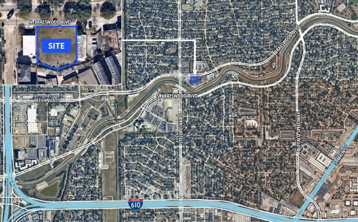 Pictures of Mixed Use, Land, Special Purpose property located at 3839 N Braeswood Boulevard, Houston, TX 77025 for sales - image #1