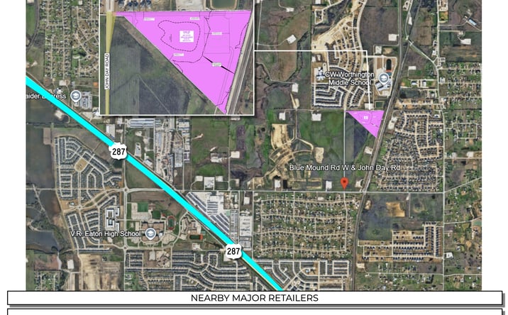 Pictures of Land property located at John Day Road, Fort Worth, TX 76052 for sales - image #1