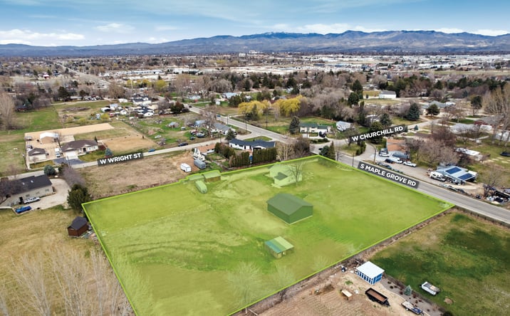 Pictures of Land property located at 3505 South Maple Grove Rd, Boise, ID 83709 for sales - image #1