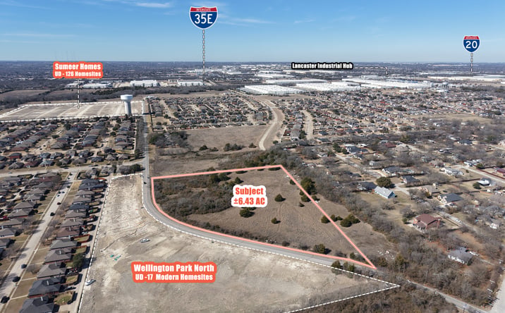 Pictures of Land property located at 1601 W Wintergreen Road, Lancaster, TX 75134 for sales - image #1