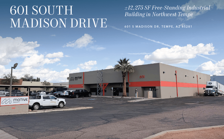 Pictures of Industrial property located at 601 S Madison Dr, Tempe, AZ 85281 for sales - image #1