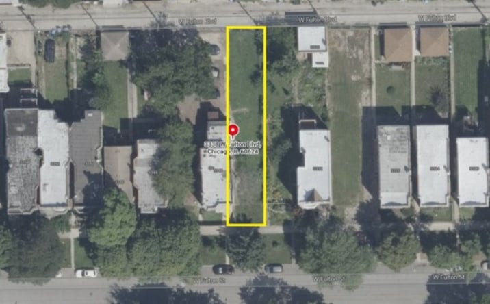 Pictures of Land property located at 3338 W Fulton Blvd, Chicago, IL 60624 for sales - image #1