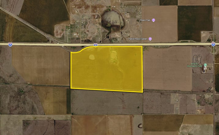 Pictures of Land property located at 8640 I-40 Frontage Rd, Amarillo, TX 79118 for sales - image #1