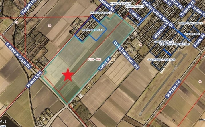 Pictures of Land property located at 000 Monnot Road, Jeanerette, LA 70544 for sales - image #1