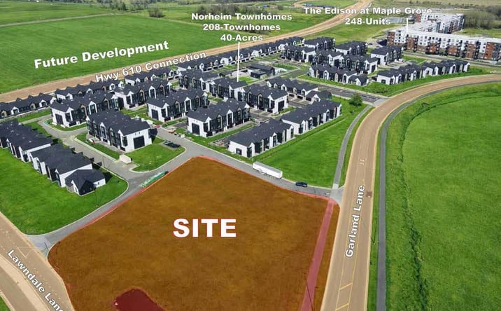 Pictures of Retail, Office, Land property located at xxx Lawndale Ln N, Maple Grove, MN 55311 for sales - image #1