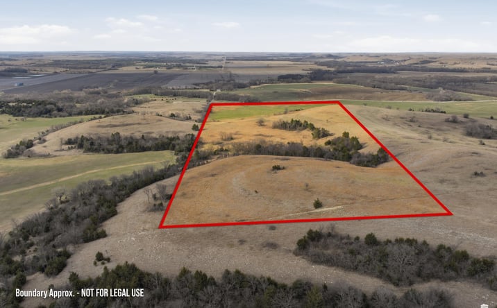 Pictures of Land property located at Indian Village Road #WEST 40, Belvue, KS 66407 for sales - image #1