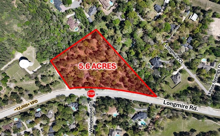 Pictures of Land property located at 2536 Longmire Rd, Conroe, TX 77304 for sales - image #1