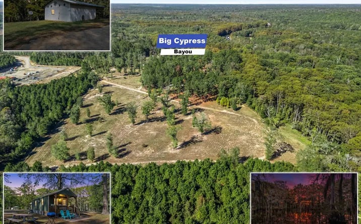 Pictures of Land property located at 1350 Moxley Camp Rd, Karnack, TX 75661 for sales - image #1