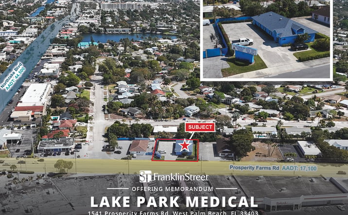 Pictures of Office, Retail property located at 1541 Prosperity Farms Rd, West Palm Beach, FL 33403 for sales - image #1