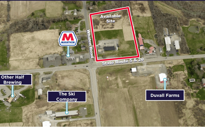 Pictures of Land, Retail property located at 6570 Rte 5 And 20, Bloomfield, NY 14469 for sales - image #1