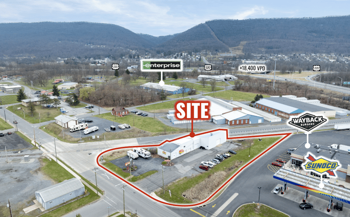 Pictures of Land, Retail property located at 102 S Henderson St, Lock Haven, PA 17745 for sales - image #1