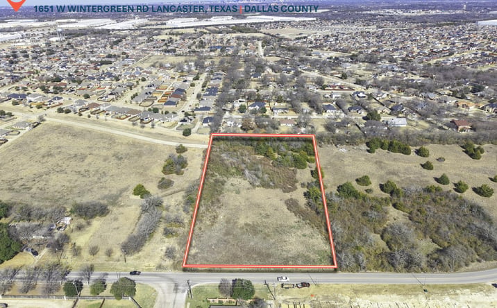 Pictures of Land property located at 1651 W Wintergreen Rd, Lancaster, TX 75134 for sales - image #1
