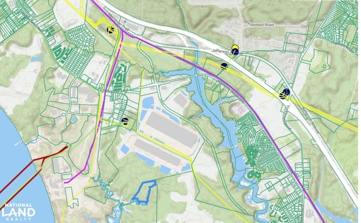 Pictures of Land property located at 720 Blow Flats Rd, Williamsburg, VA 23185 for sales - image #1
