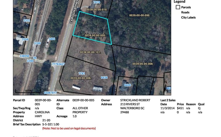 Pictures of Land, Mixed Use, Mobile Home Park, Multifamily property located at Carolina Hwy, Denmark, SC 29042 for sales - image #1