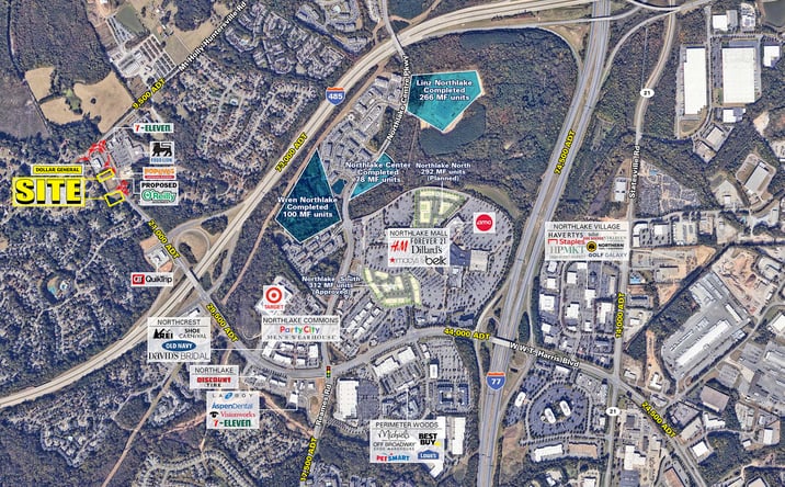Pictures of Retail, Land property located at W WT Harris Blvd & Mt Holly-Huntersville Rd, Charlotte, NC 28216 for sales - image #1