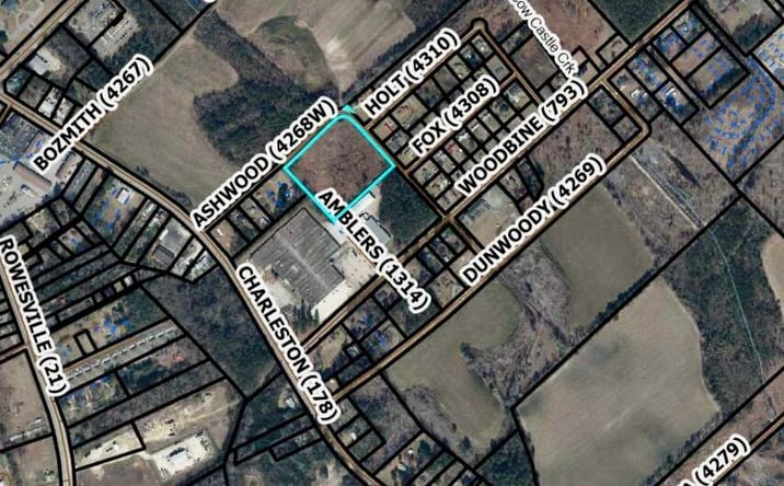 Pictures of Land, Industrial property located at 290 Ashwood Street SE, Orangeburg, SC 29115 for sales - image #1