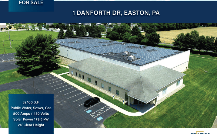 Pictures of Industrial property located at 1 Danforth Dr, Easton, PA 18045 for sales - image #1