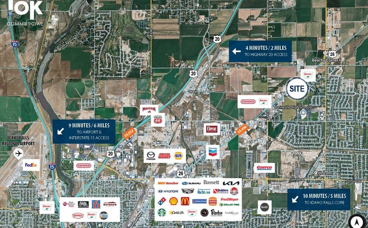 Pictures of Industrial, Mixed Use property located at 4294 N Yellowstone Hwy, Idaho Falls, ID 83401 for sales - image #1