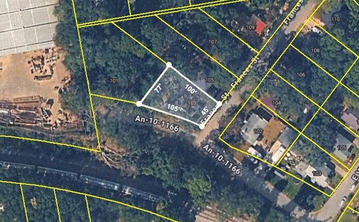 Pictures of Land property located at 103 Frances St, Anderson, SC 29621 for sales - image #1