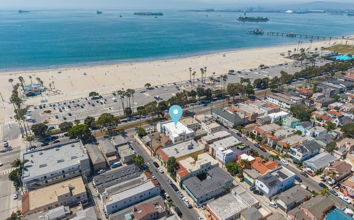 Pictures of Multifamily property located at 4915 E Ocean, Long Beach, CA 90803 for sales - image #1