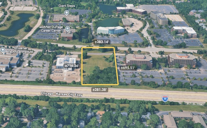 Pictures of Land property located at 2445 Corporate W Dr, Lisle, IL 60532 for sales - image #1