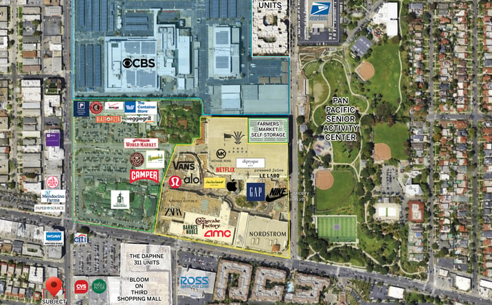 Pictures of Land, Retail property located at 371 S Fairfax Ave, Los Angeles, CA 90036 for sales - image #1